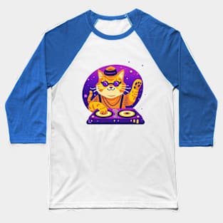 Dj Cat Baseball T-Shirt